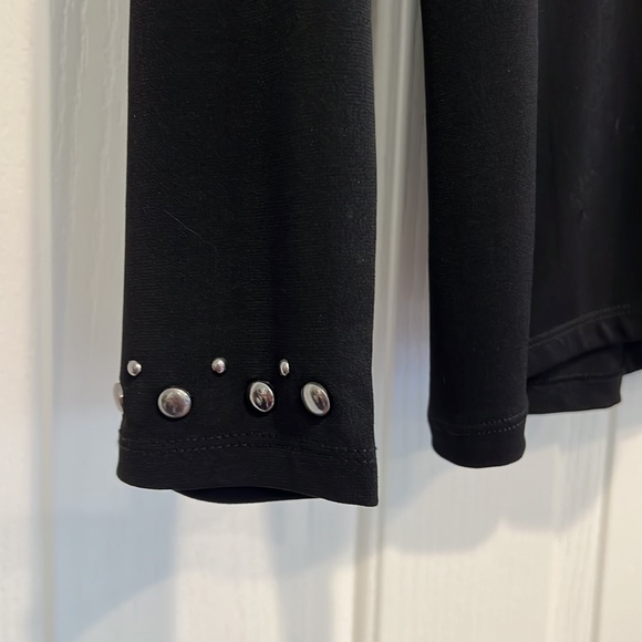 INC Women’s Embellished Cut-out Top Large - Picture 7 of 9